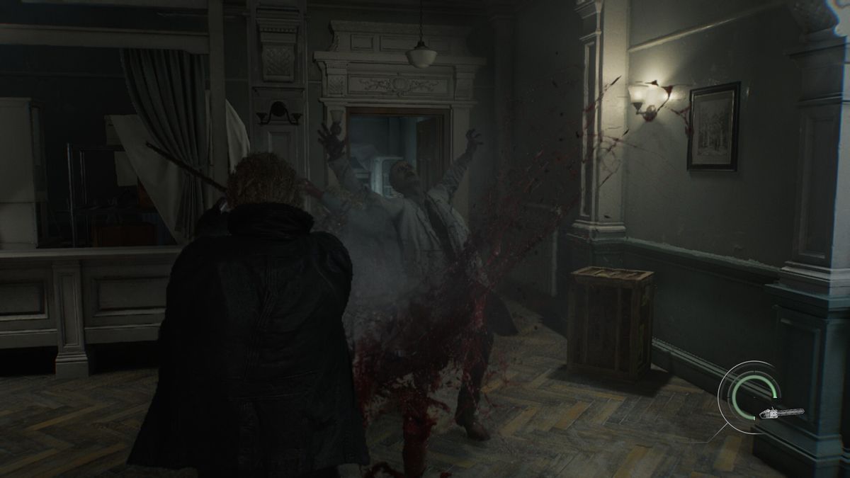 Killing zombies with the chainsaw