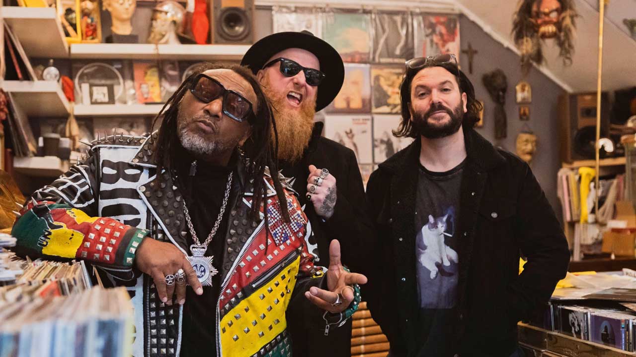 Skindred at Kriminal Records in Newport, Wales