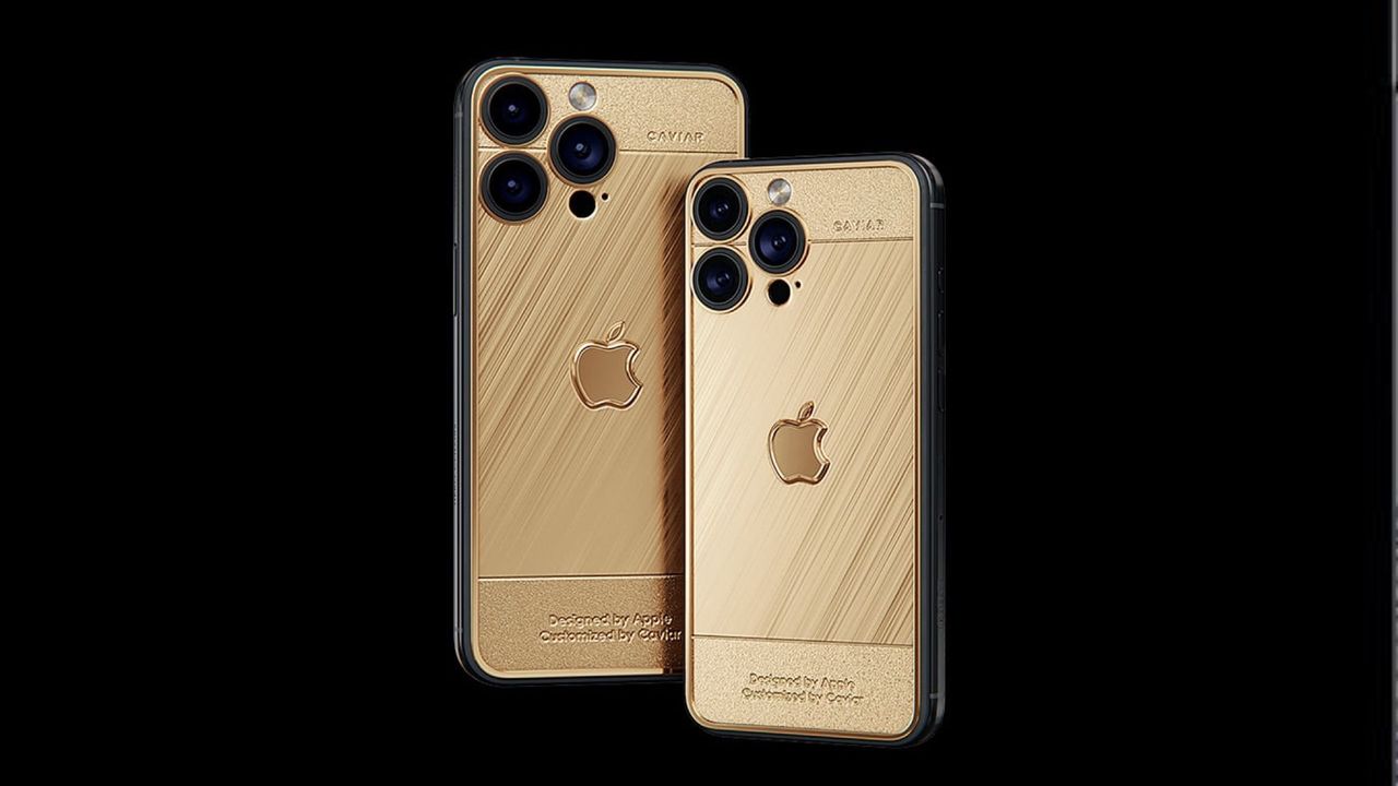 Caviar gold iPhone 15 Pro