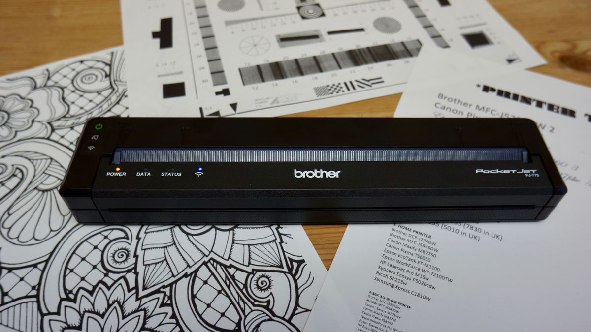 Brother PocketJet PJ-773 during our hands-on review