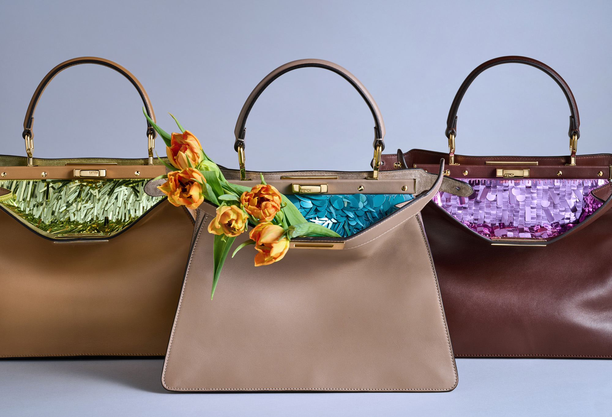 Fendi Peekaboo ISeeU bag from Fendi SS26 collection