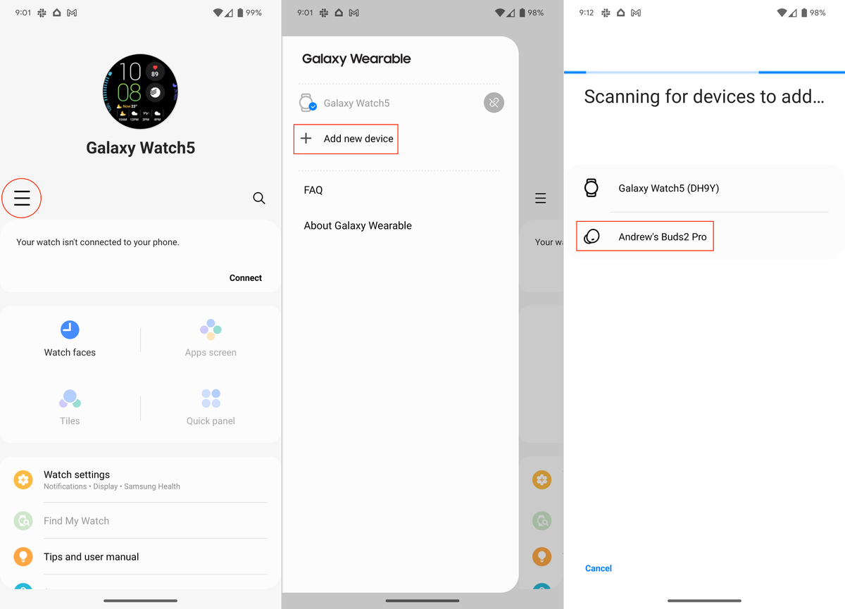 How to switch between devices with Galaxy Buds 2 Pro - Crast.net