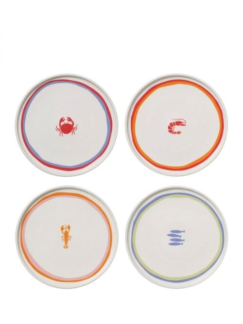 Seafood Fine China Side Plates