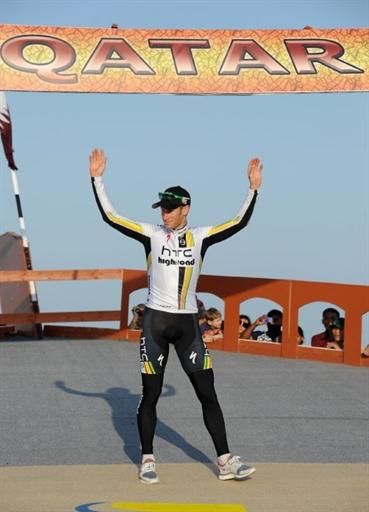 Mark Renshaw (HTC-Highroad) wins the Tour of Qatar
