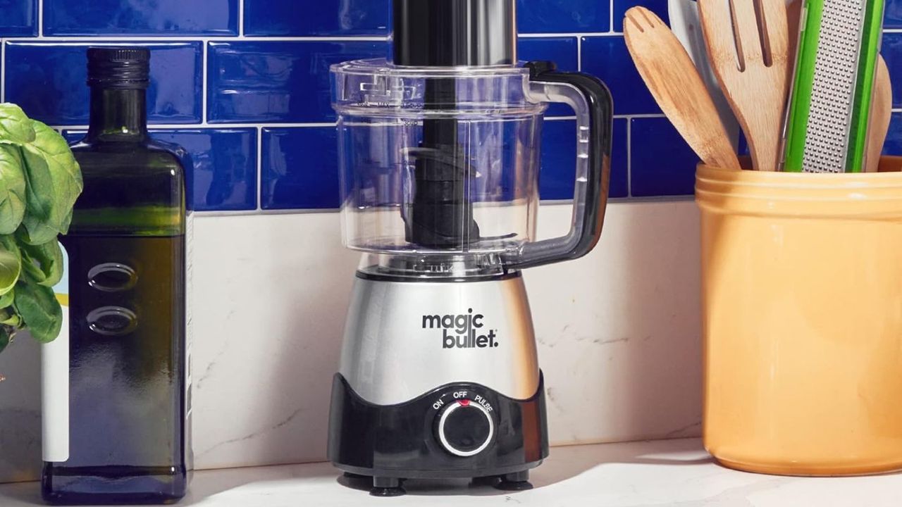 Magic Bullet Kitchen Express on a kitchen countertop