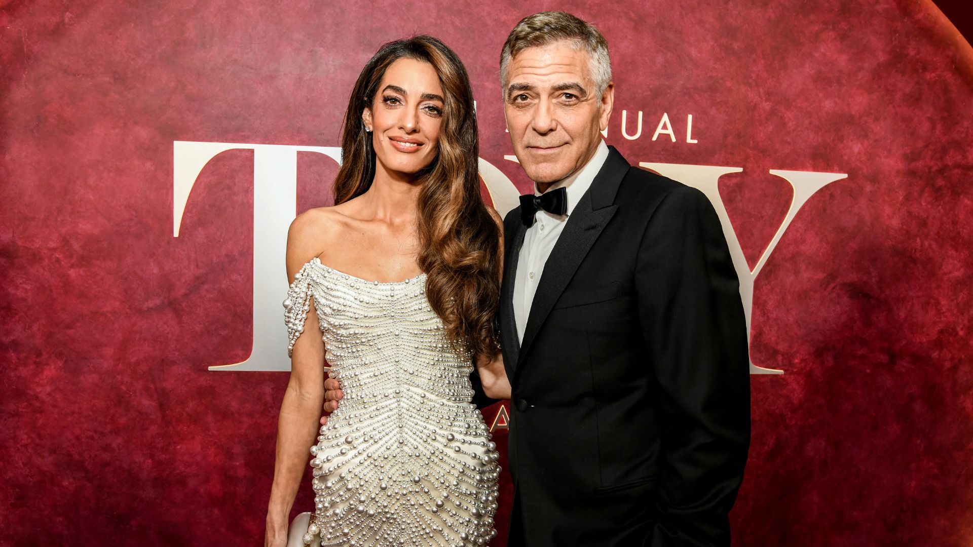 Amal and George Clooney