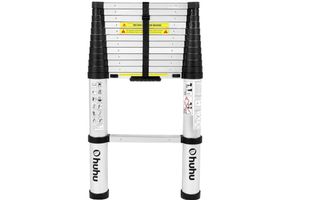 Ohuhu 12.5 FT Aluminum Telescoping Ladder