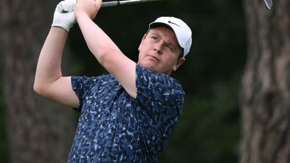 Robert MacIntyre takes a shot at the BMW Championship