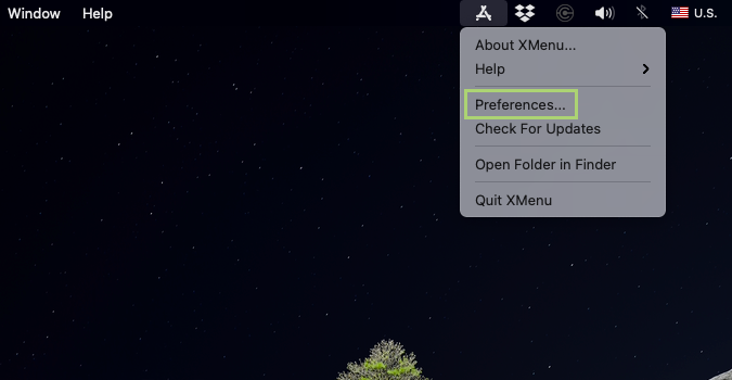 How to pin a file or folder to the macOS menu bar