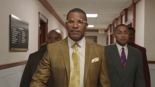 Jamie Foxx in the preview for The Burial.