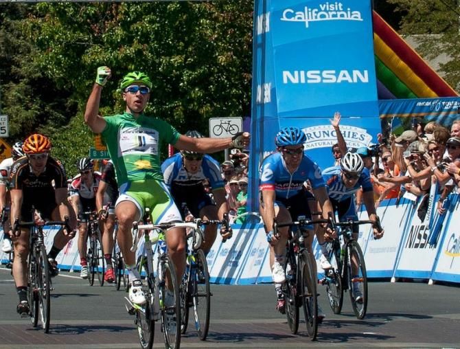 Peter Sagan (Cannondale) wins his 10th stage at the Tour of California