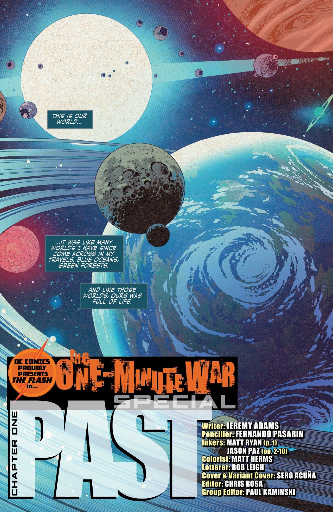 The Flash: One-Minute War Special #1
