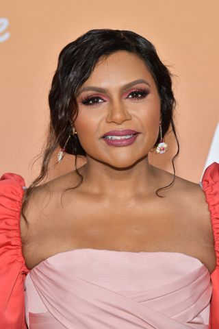 Mindy Kaling attends the Los Angeles premiere of Netflix's "Never Have I Ever" Season 3 at Westwood Village Theater on August 11, 2022 in Los Angeles, California