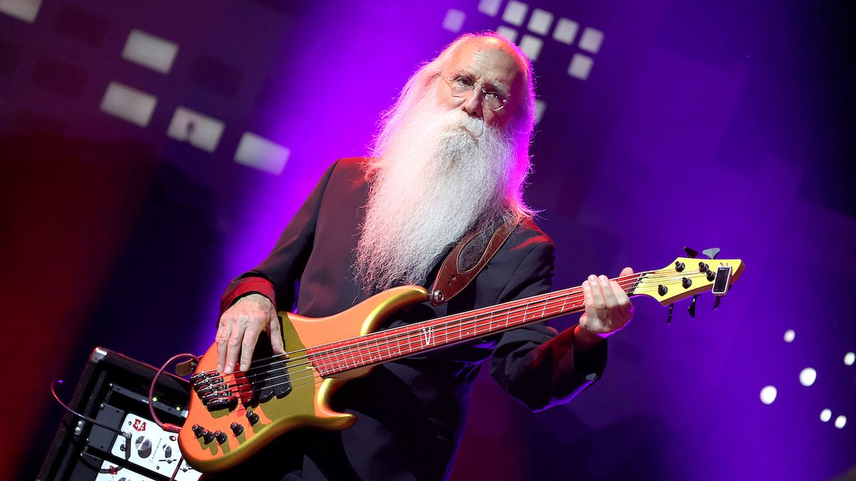 Leland Sklar performs with Lyle Lovett during an &quot;Austin City Limits&quot; taping at ACL Live on August 24, 2022 in Austin, Texas. 