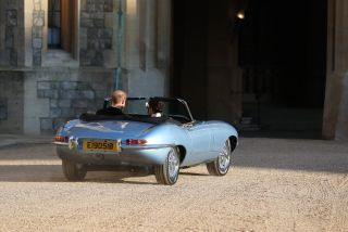 Prince Harry and Meghan Markle wedding car