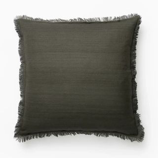 Abbey Silk Fringe Pillow Cover