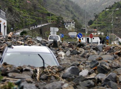 Madeira mudslide