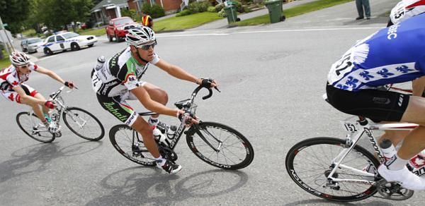 Riders faced some fast and tight corners during stage two.