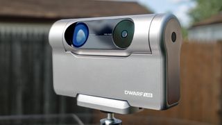 Dwarflab Dwarf 3 smart telescope being used outdoors to capture astrophotography and nature.