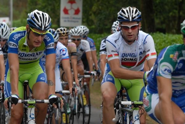 Belarus national champion Aleksandr Kushynski (Liquigas-Doimo) at the GP Ouest France