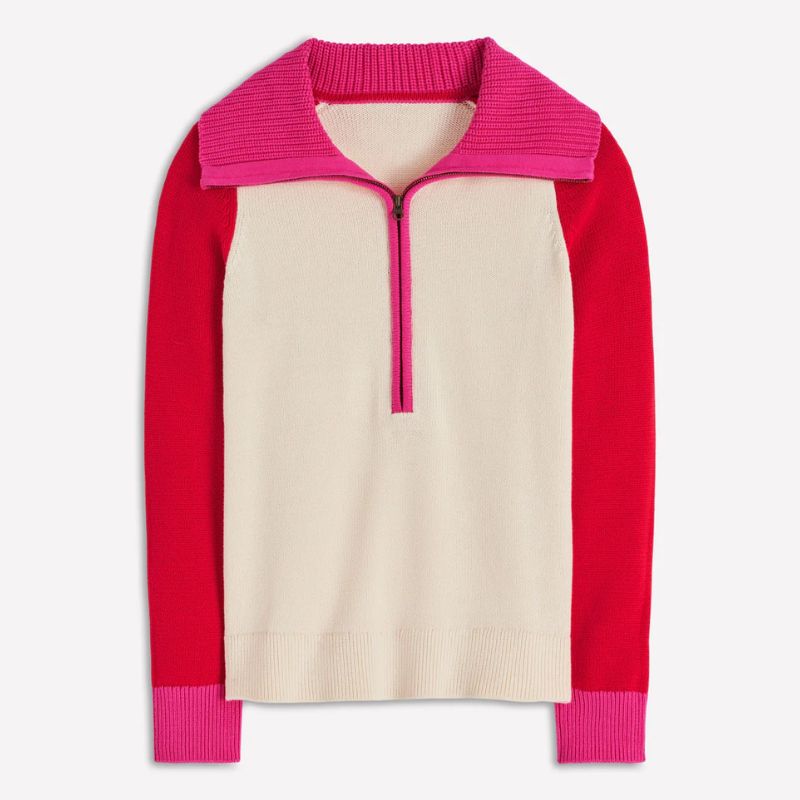 Boden, half zip jumper