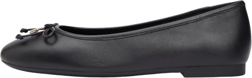 Tommy Hilfiger Women Hilfiger Smooth Lthr Ballet Fw0fw09006 Ballerinas, Black (black), 40