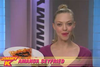 Amanda Seyfried- - WATCH! Jessica Alba, Emily Blunt and Scarlett Johansson pile on the pounds in hilarious TV sketch - Jimmy Kimmel - Marie Claire - Marie Claire UK