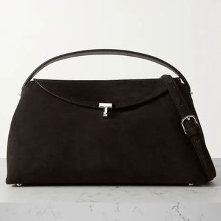 Bolso Toteme T-Lock de ante