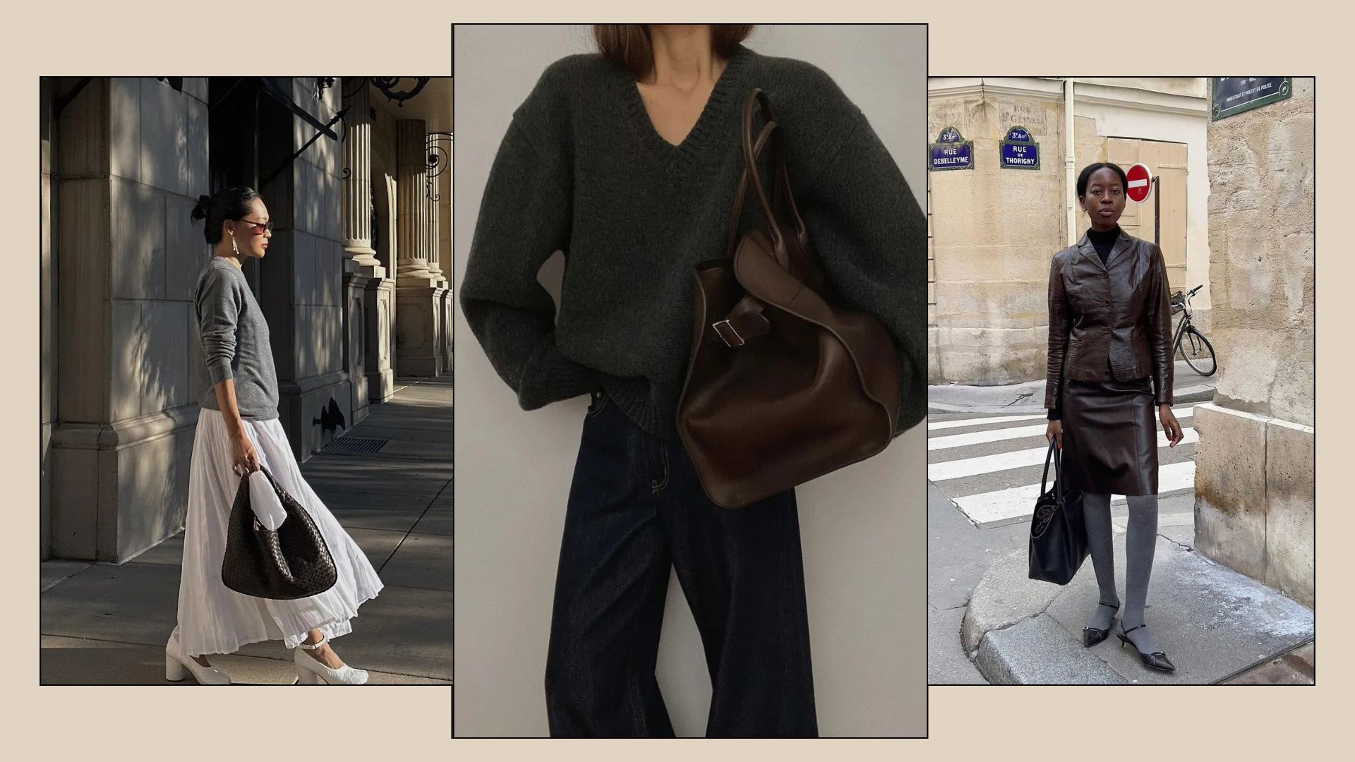 Large Tote Bags Influencer Shots