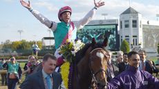 Frankie Dettori: Enable second foal: Enable pictured after winning the Breeders&rsquo; Cup in 2018