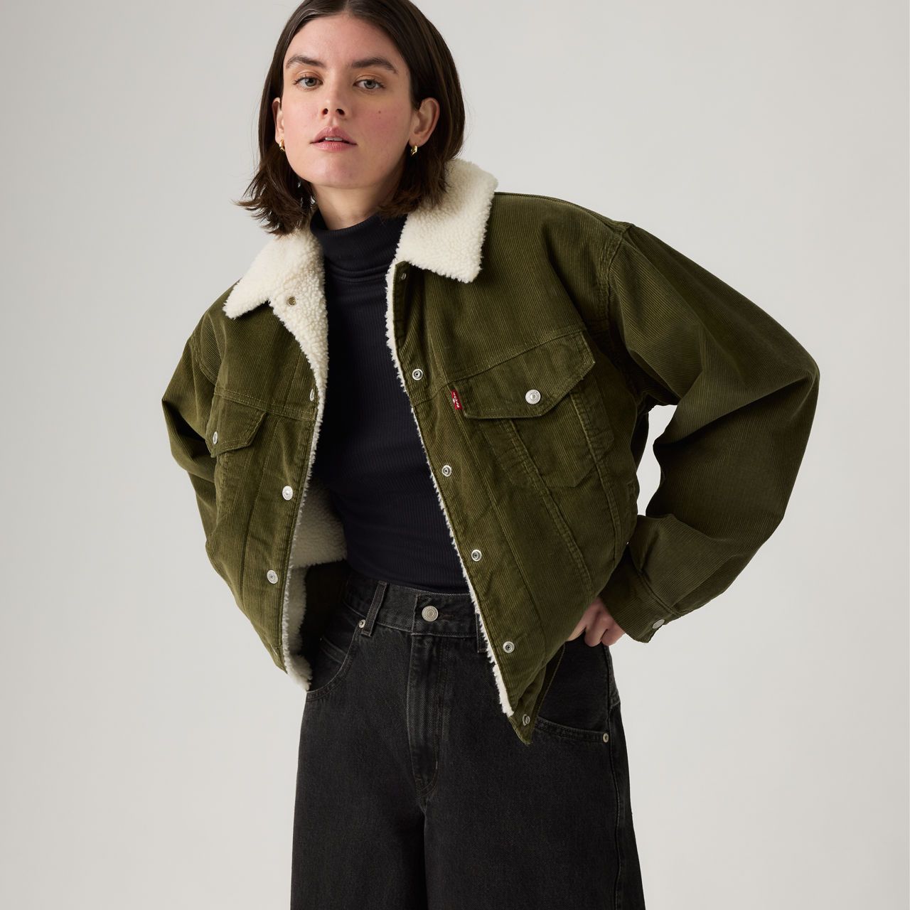 90s Sherpa Trucker Jacket