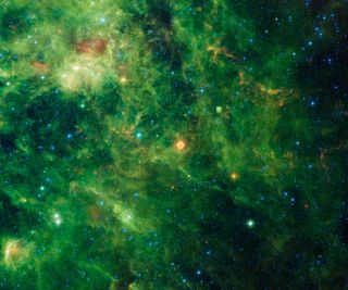 Supernova Cassiopeia A Seen by WISE