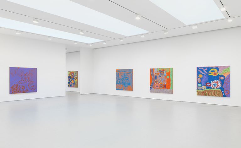 Yayoi Kusama ponders the afterlife at David Zwirner gallery in New York ...