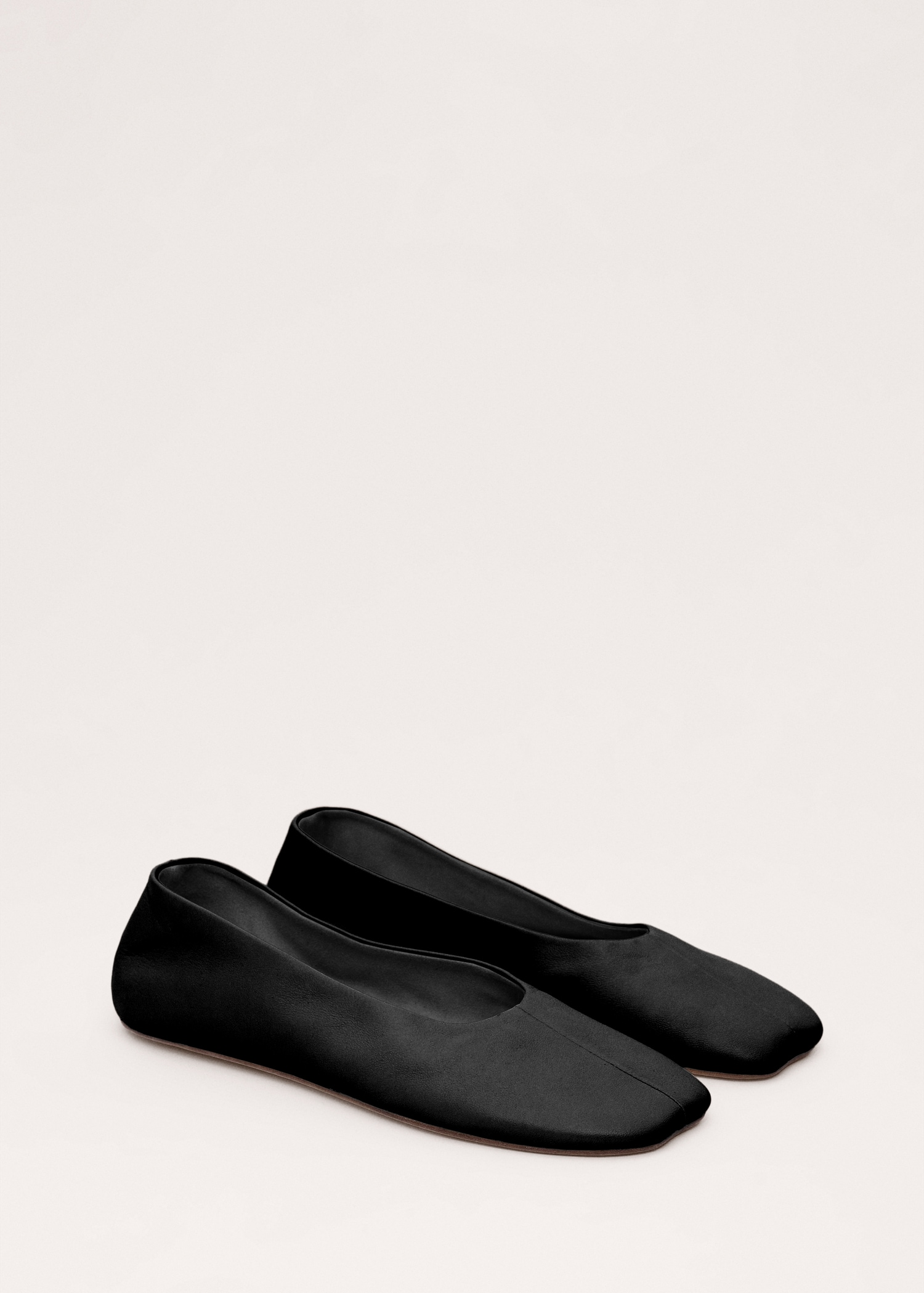 Leather Ballet Flats - Women | Mango United Kingdom