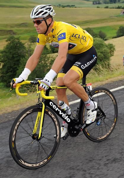 Thor Hushovd (Garmin-Cervelo) would surrender his yellow jersey to Thomas Voeckler at the end of stage nine.