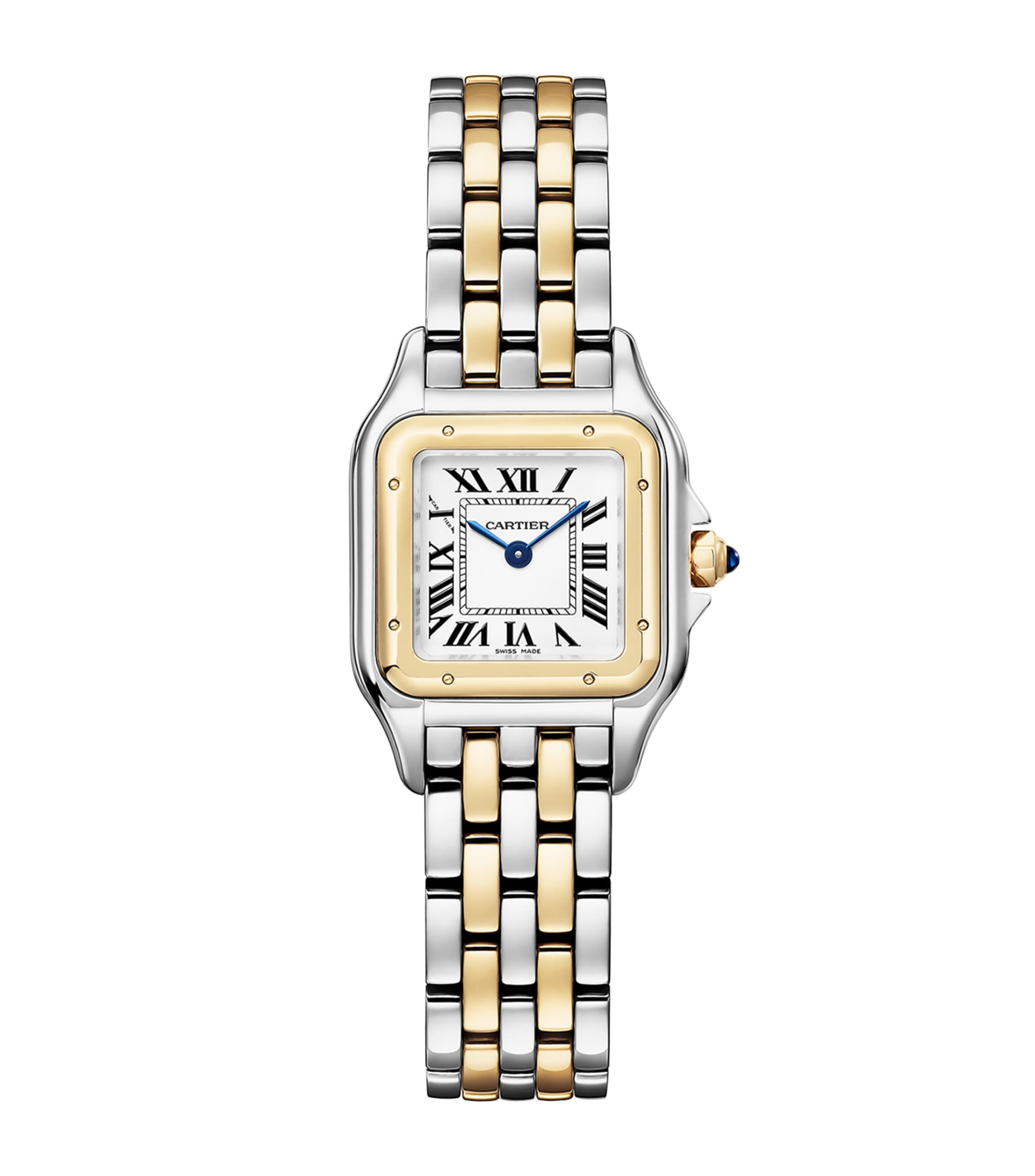 Cartier Small Yellow Gold and Stainless Steel Panth&amp;egrave;re De Cartier Watch 23mm