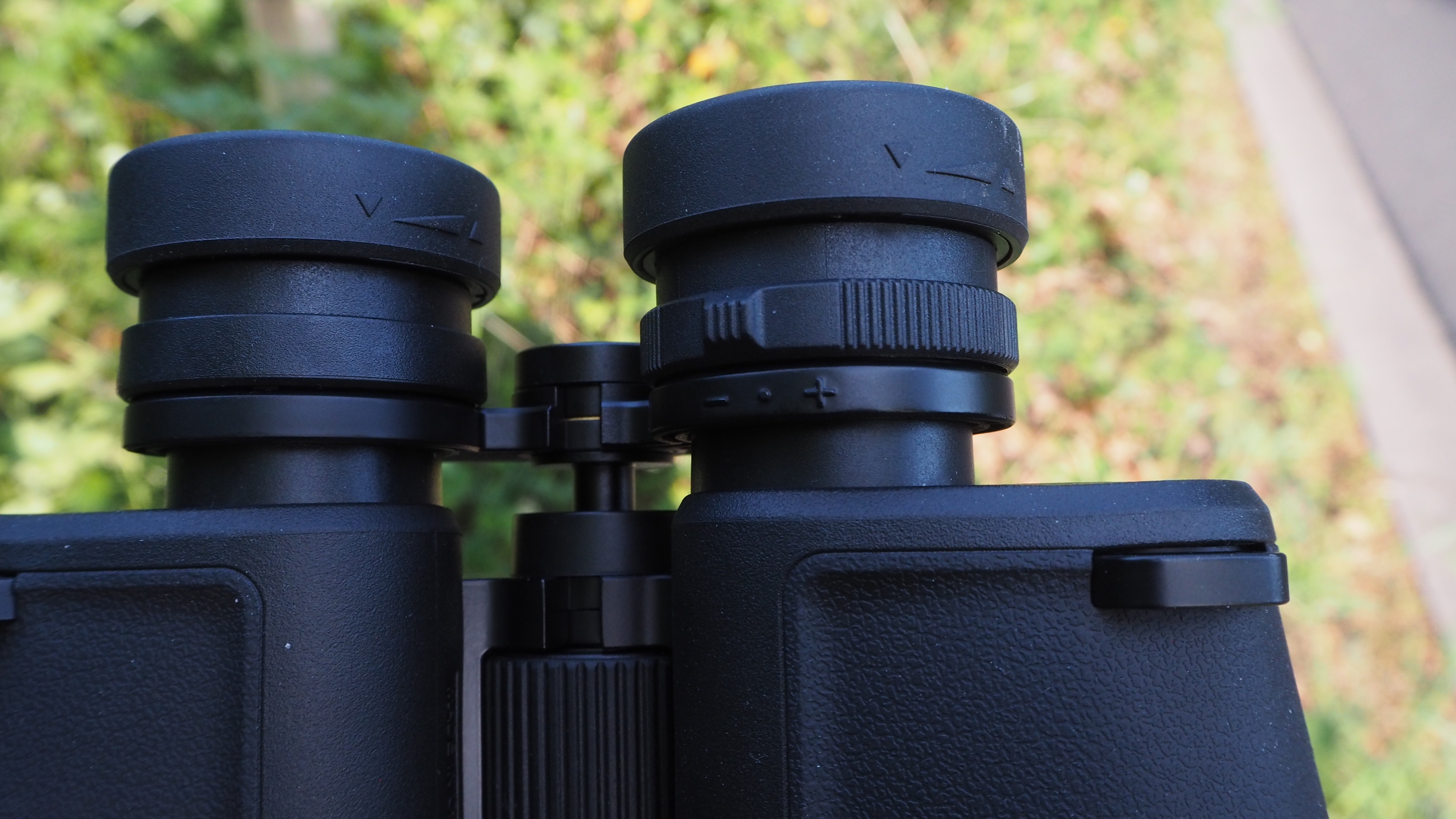 Nikon Action 10x42 binoculars in someone's hand
