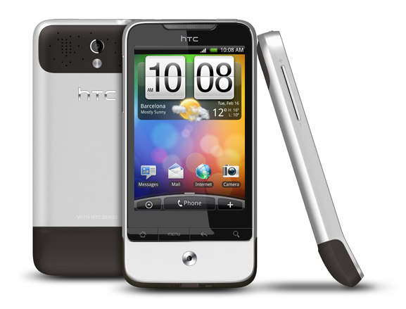 The HTC Legend’s LED (OLED) screen dramatically bolsters quality and colour depth.