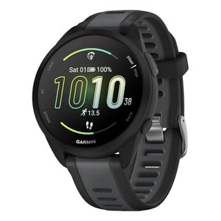 Garmin Forerunner 165, Easy to Use Lightweight Gps Running Smartwatch, Amoled Touchscreen, Advanced Training, Insights and Features, Safety and Tracking Features, Up to 11 Days Battery Life, Black