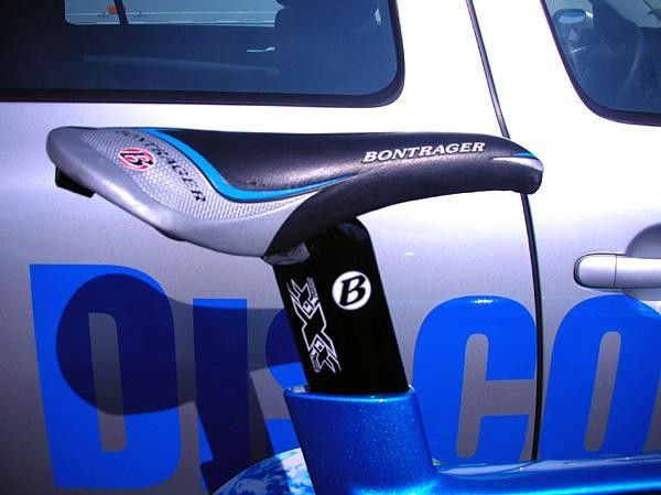 The Equinox's new seat post