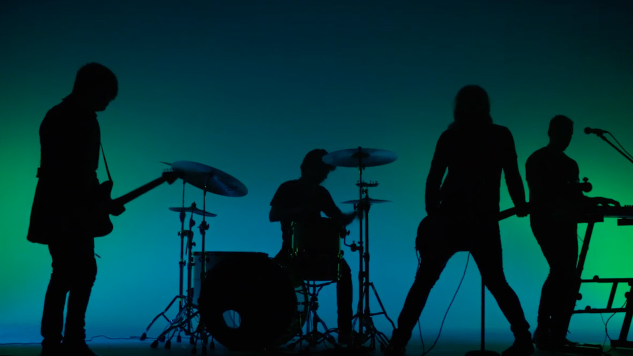 A still from the video