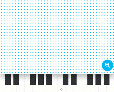 Gif of sound wave and vibrating molecules of air