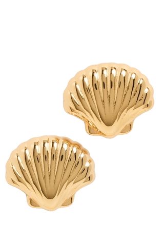 Lele Sadoughi Coquille Stud Earrings