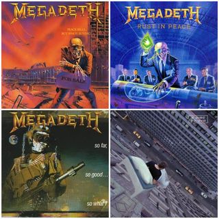 Megadeth album sleeves
