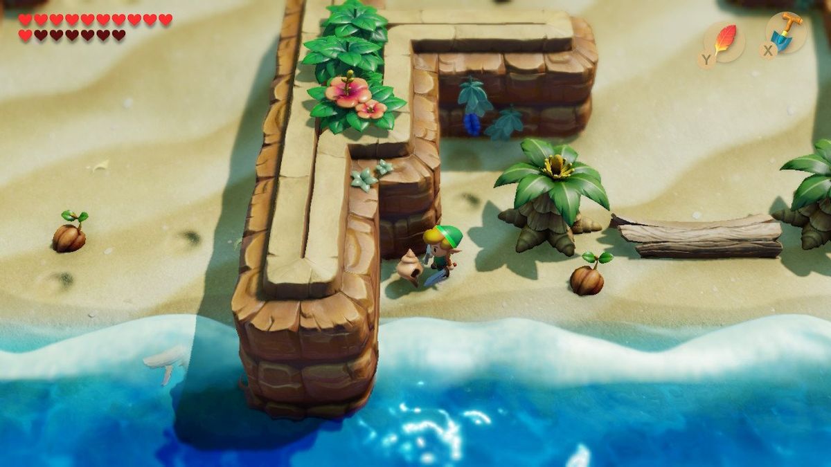 Link's Awakening Secret Sea Shell locations find all the shells and