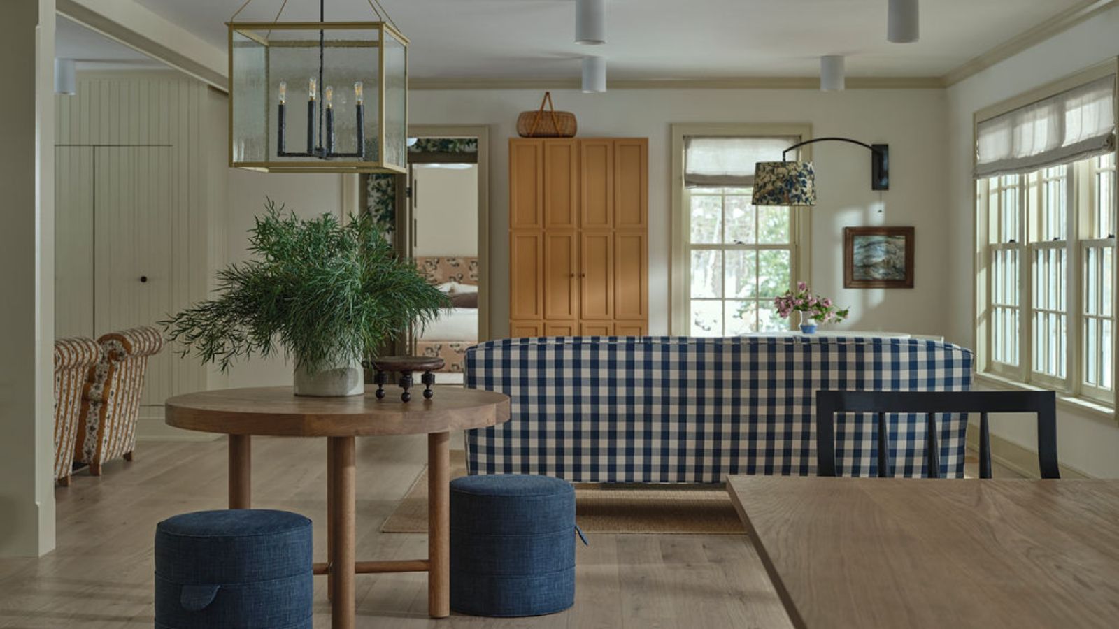 The Back of a Couch Became a Defining Feature in This Room