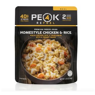 best freeze-dried meals: Peak 2 Refuel Homestyle Chicken & Rice