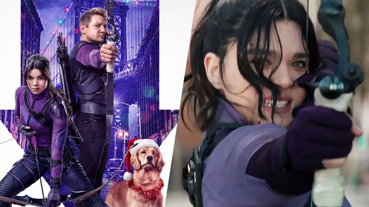 Hawkeye poster and Kate Bishop