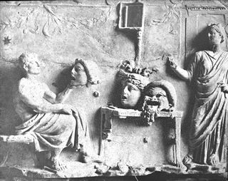 Bronze relief, Pompeii