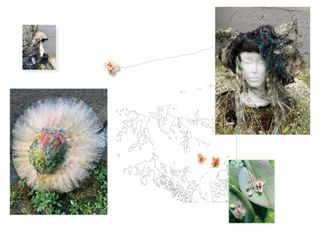 wigs inspired by sea creatures designed by Tomihiro Kono